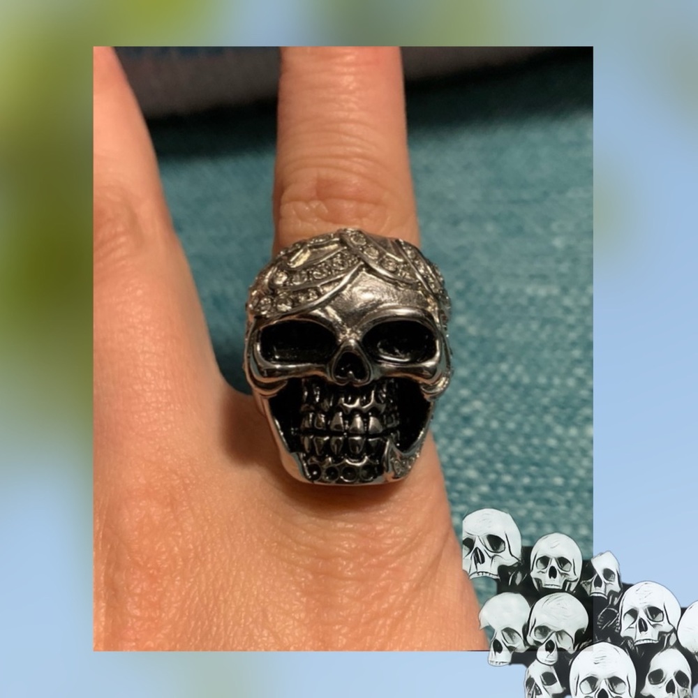 💀Skull Ring - Picture 3 of 4
